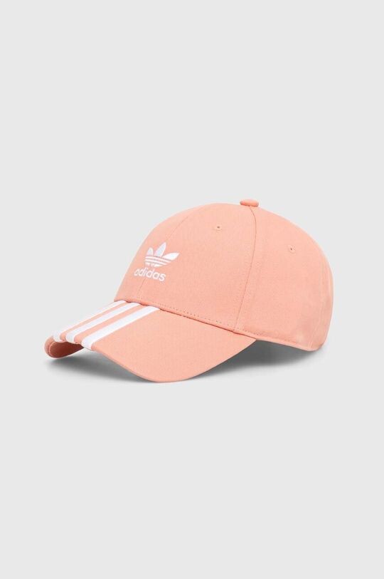 

Хлопковая бейсболка adidas Originals, оранжевый