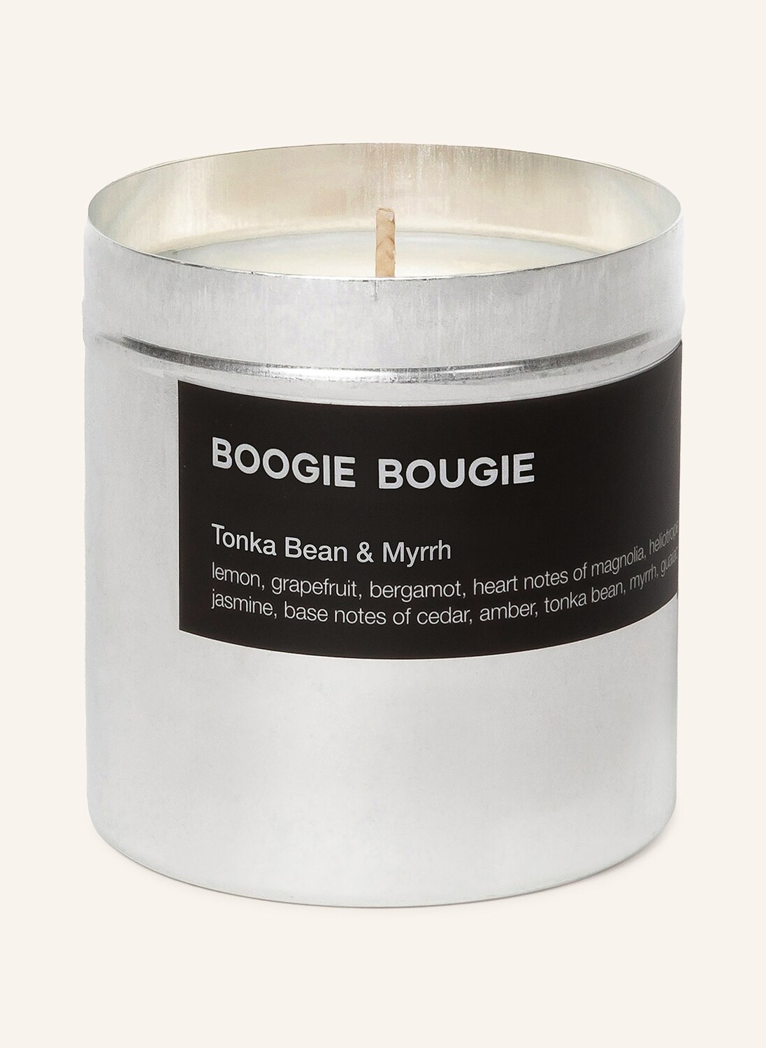

BOOGIE BOUGIE Ароматическая свеча Boogie Bougie TONKA BEAN & MYRRH