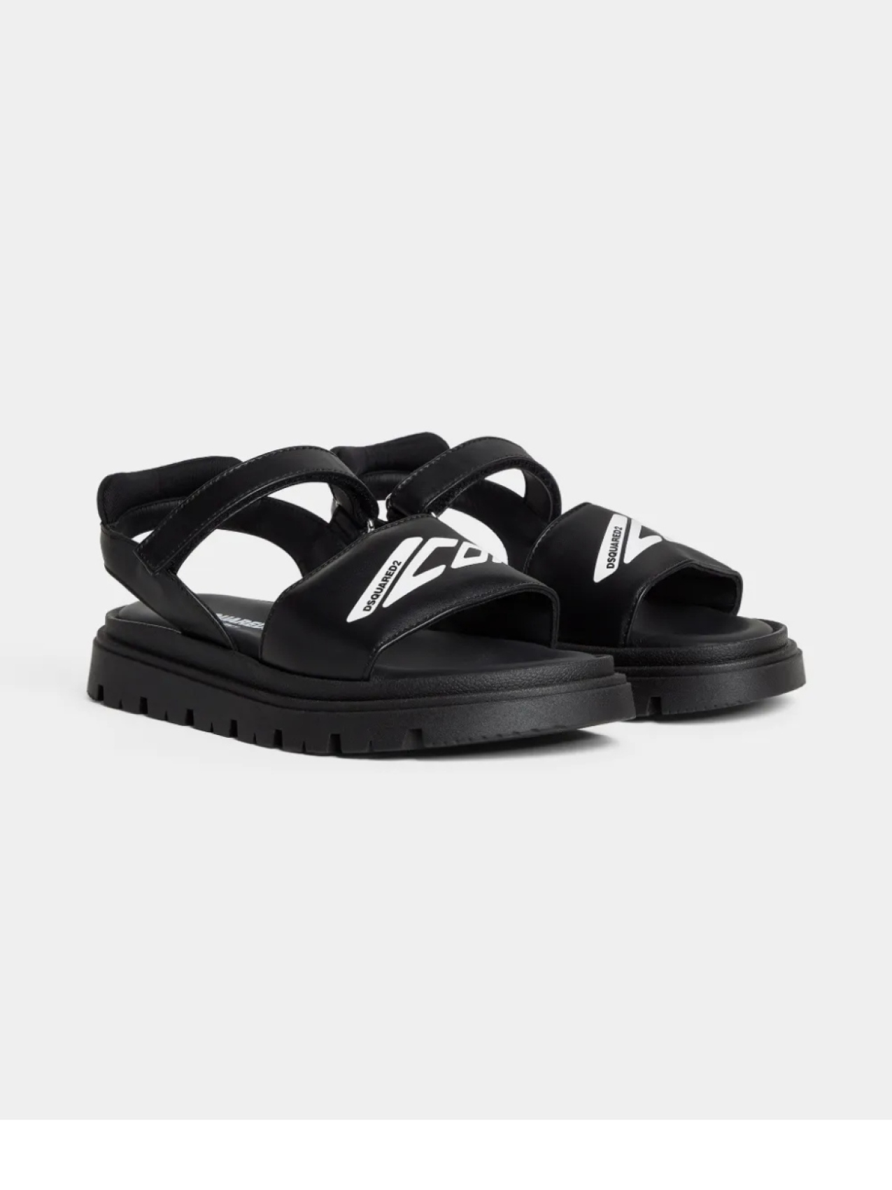 

Сандалии Icon от DSQUARED2 KIDS, черный