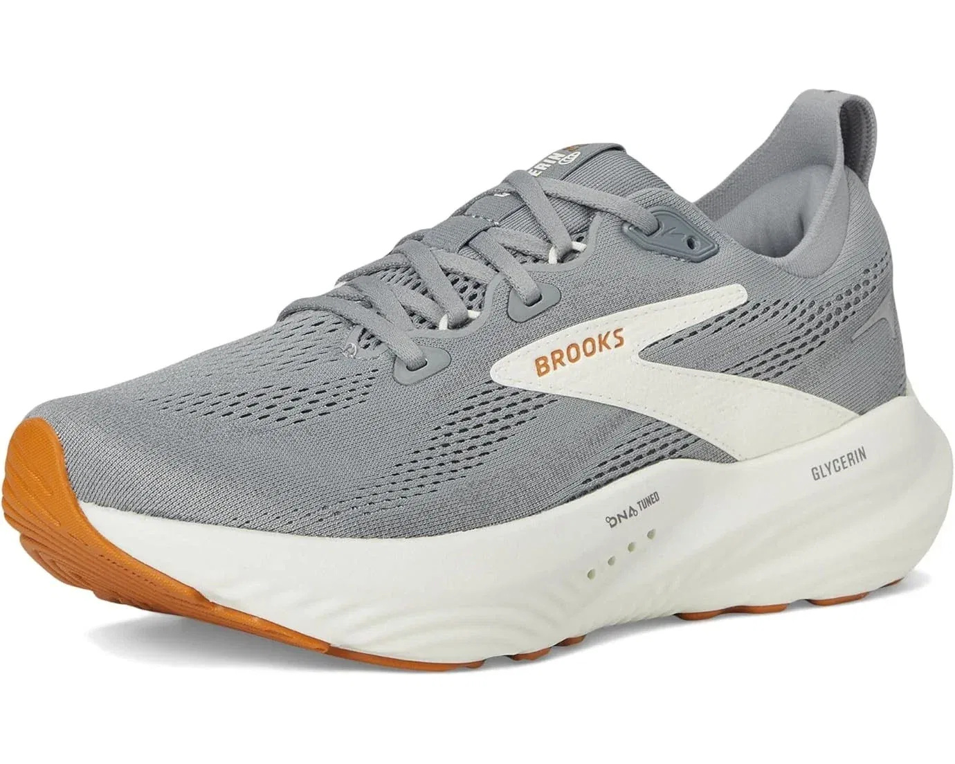 Кроссовки Brooks Glycerin 22 110445-1D-097 серые, для бега RHS7807 — фото 4