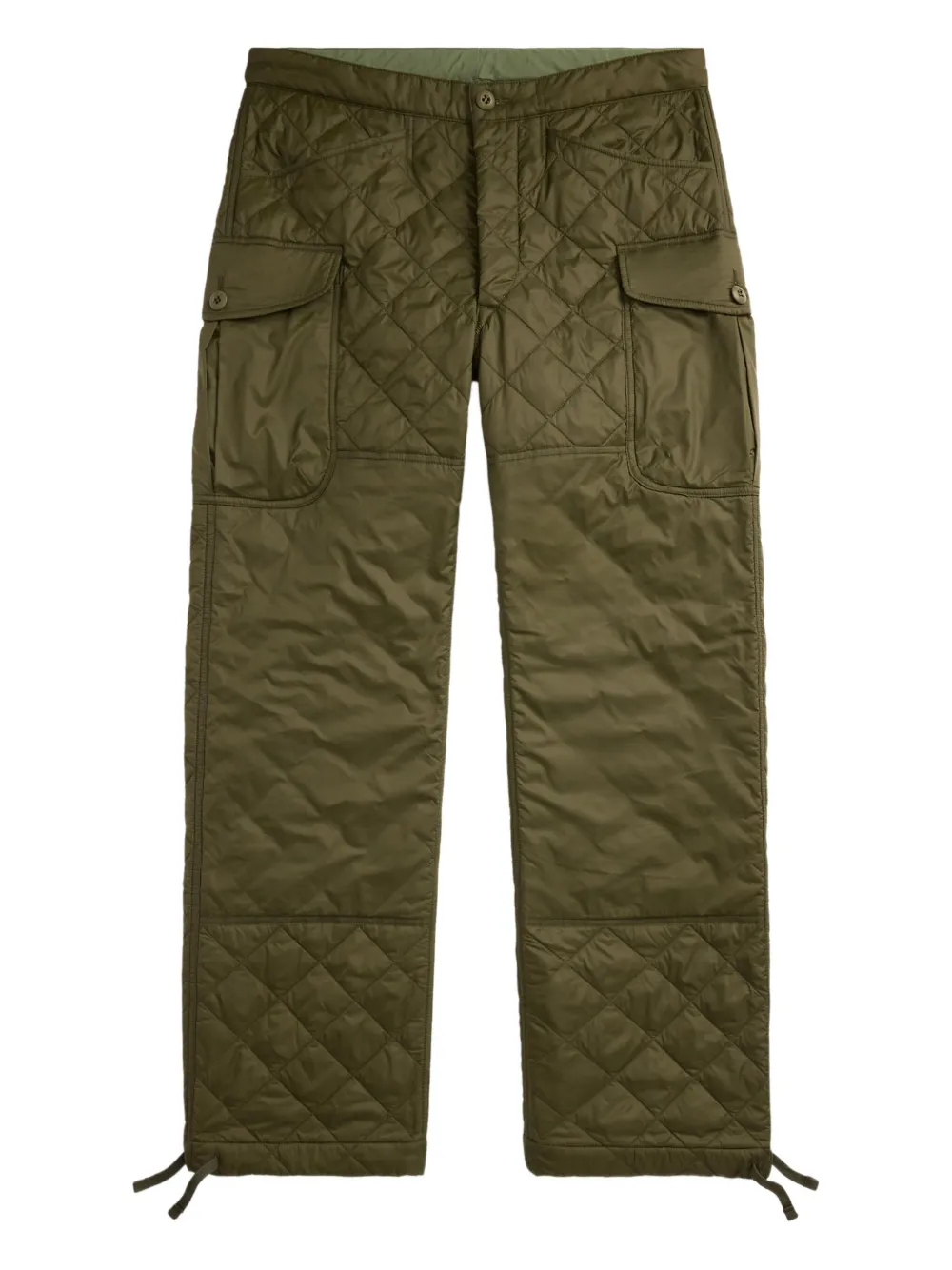 

Стеганые брюки карго Ralph Lauren RRL, зеленый