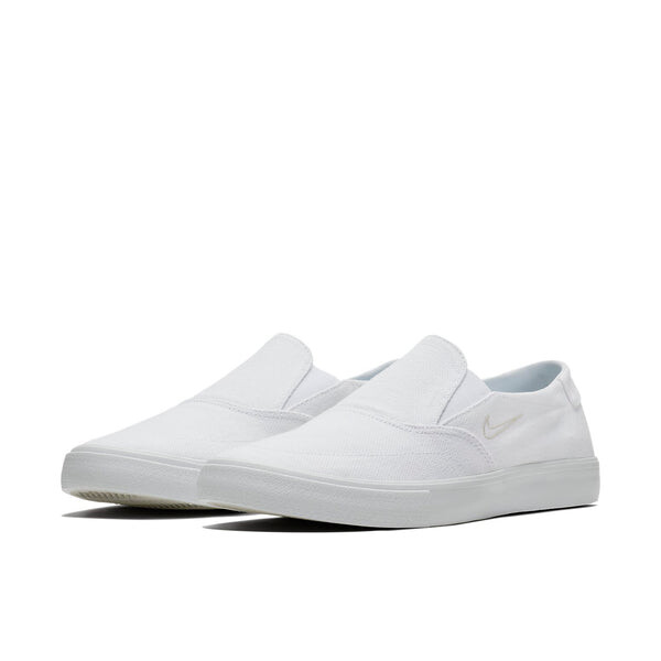 Кроссовки portmore 2 solarsoft slip on canvas sb Nike, белый — фото 3