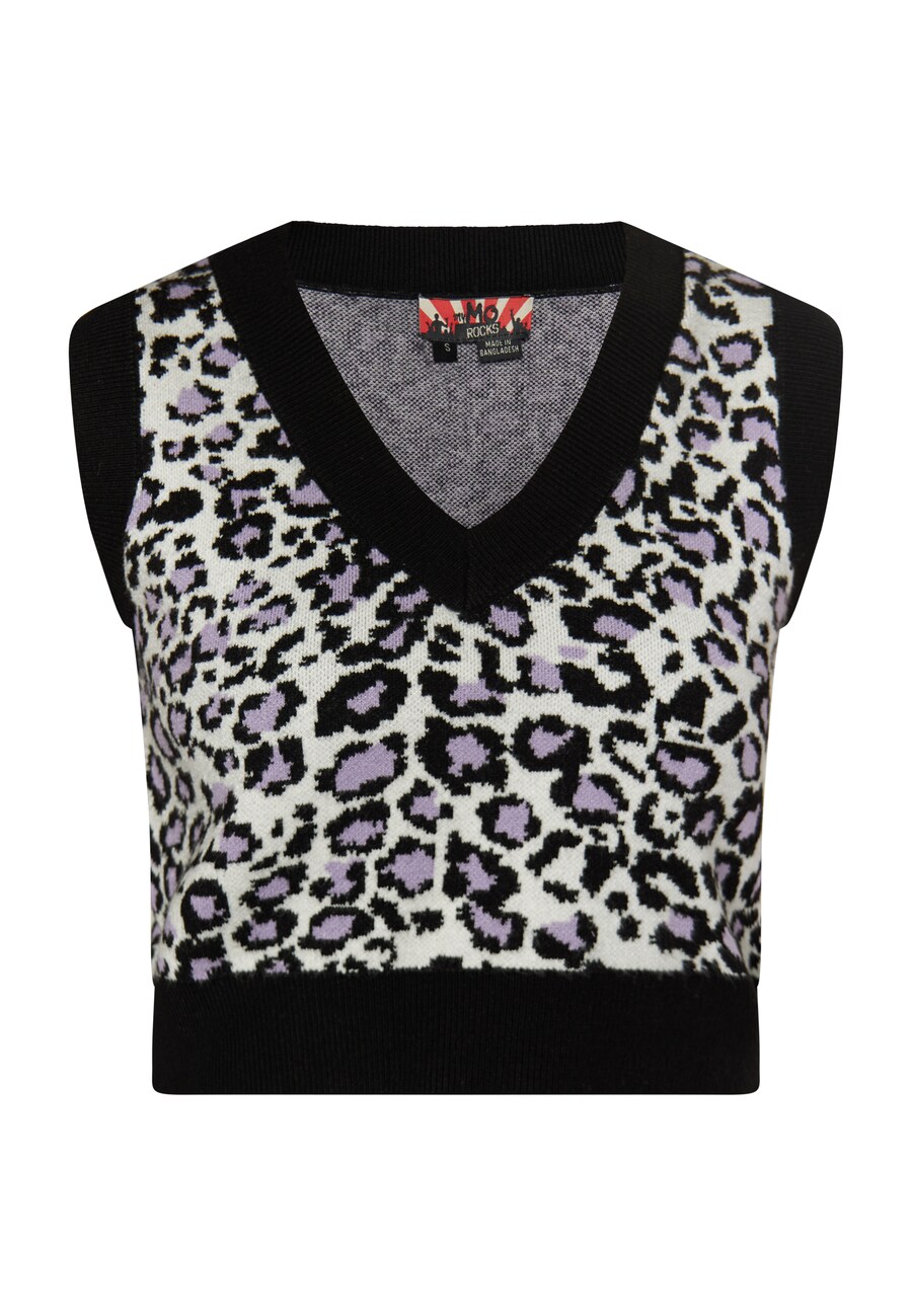 

Жилет-свитер myMo ROCKS Sweater, цвет beige/black