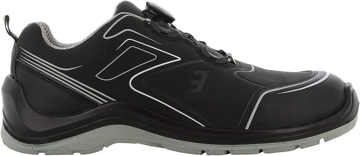 Защитные кроссовки для бега SAFETY JOGGER Unix Flow S3 Low TLS, Black