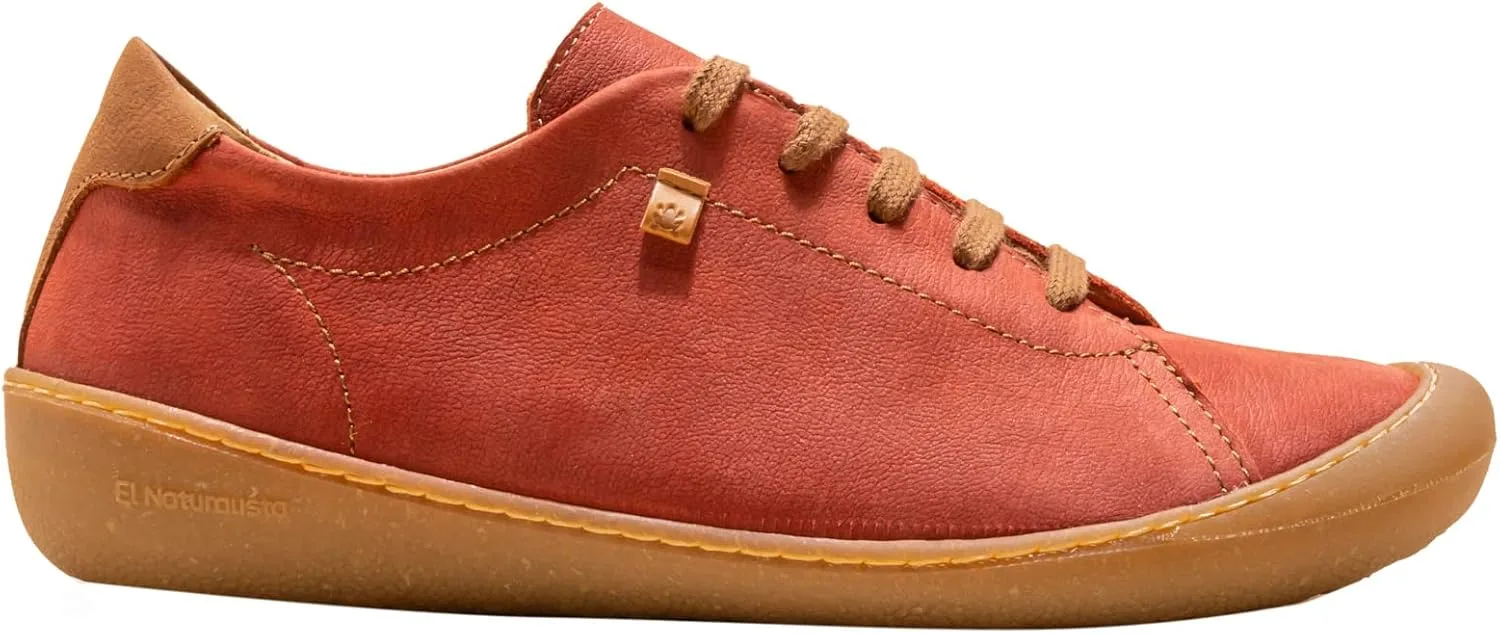 Оксфордские кроссовки El Naturalista Unisex 5770, красный — фото 2