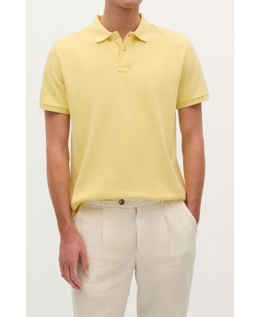 

Мужская базовая футболка-поло Scalpers, Light/pastel yellow, Желтый, Мужская базовая футболка-поло Scalpers, Light/pastel yellow