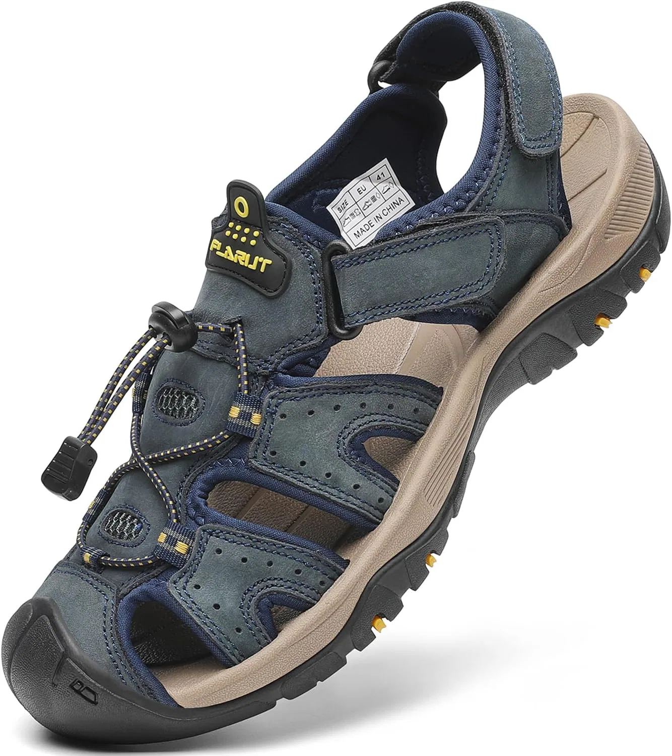 Спортивные сандалии, кожаные, FLARUT, синий