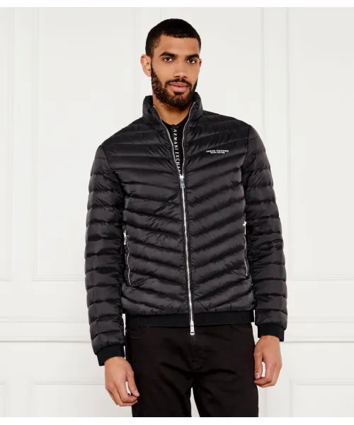 

Куртка Пухова Regular fit Armani Exchange, черный