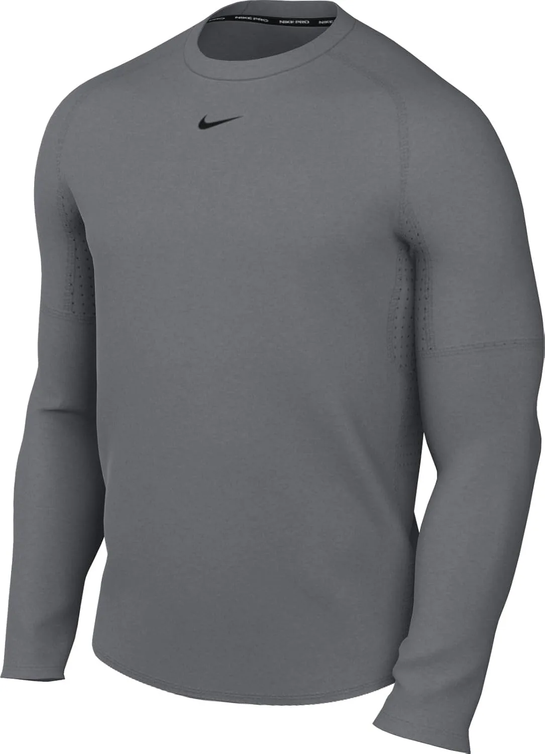 Nike мужская теплая футболка Pro Top с длинным рукавом