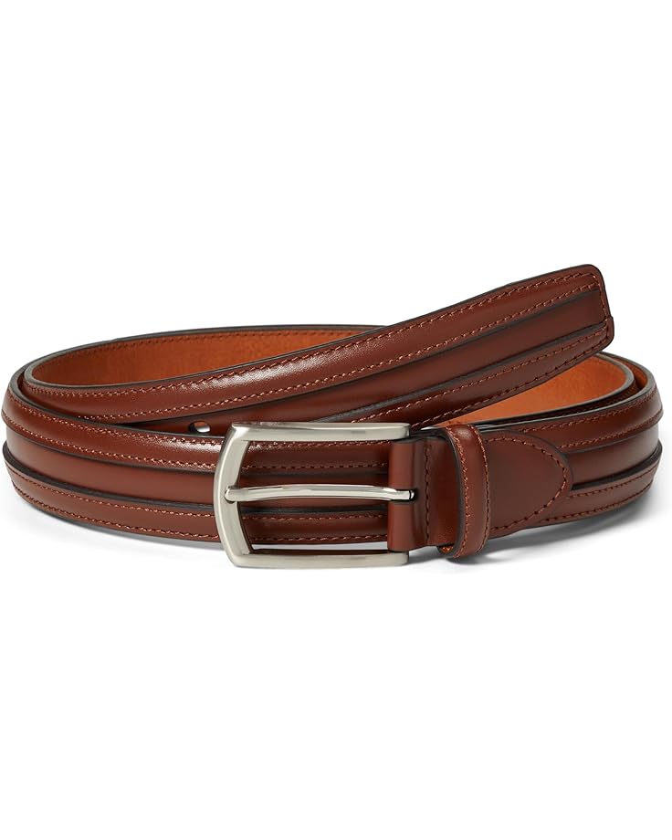 

Ремень Johnston & Murphy Double Calf Belt, цвет Chestnut