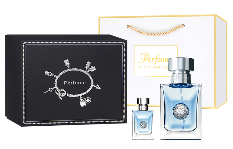 Классический одноименный мужской парфюм 30 мл/50 мл + 5 мл + коробка Versace, twin fragrance for men+dylan men's 30ml+5ml — фото 2