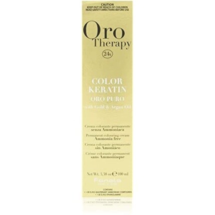 

Oro Therapy Color Keratin Puro 6.1 Темно-пепельный блондин 100 мл, Fanola