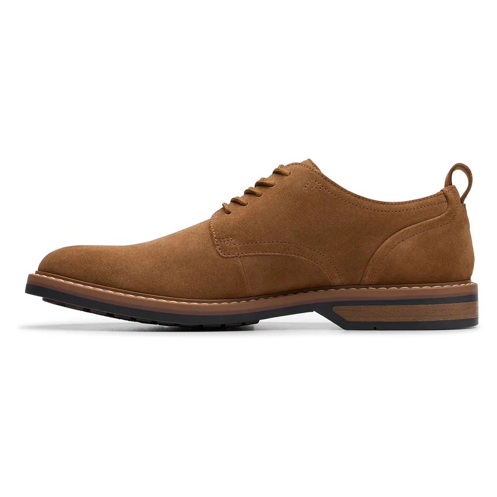 Туфли Clarks Aldwin на шнуровке Clarks shoes, коричневый — фото 3