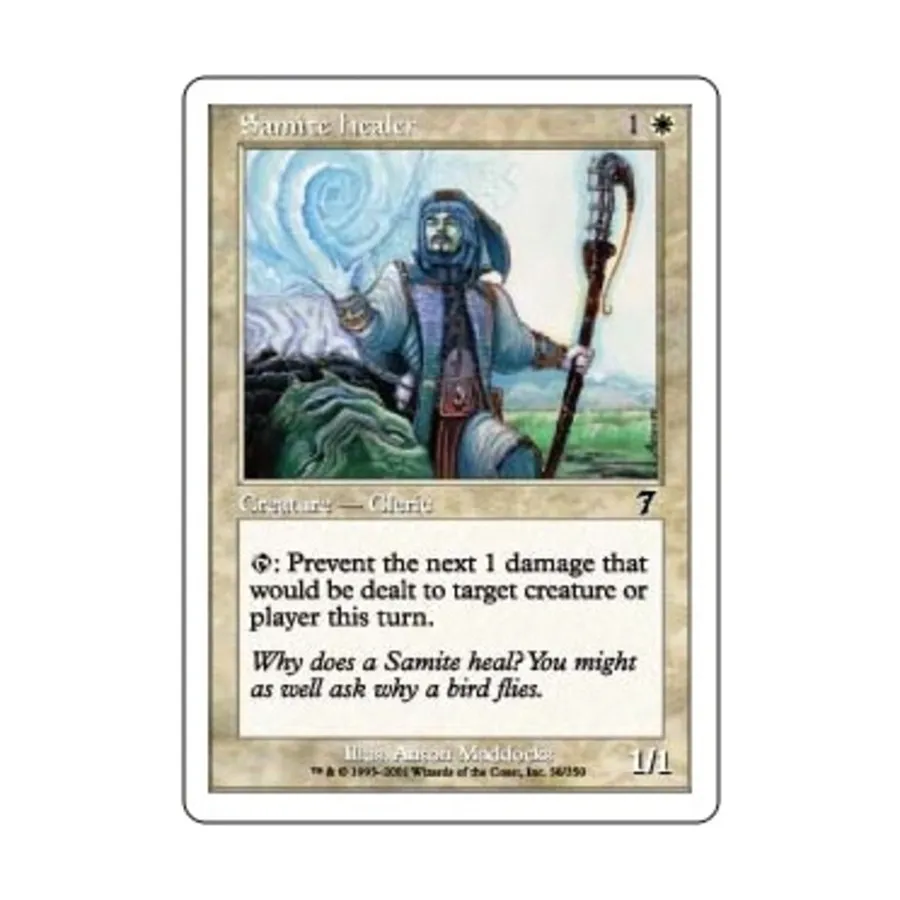 

CCG Самитский целитель (клавиша C), MTG - 7th Edition
