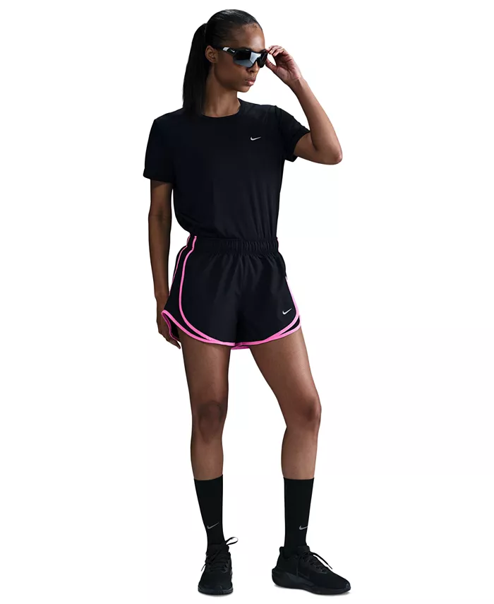 

Женские беговые шорты Tempo Dri-FIT с завышенной талией Nike, черный