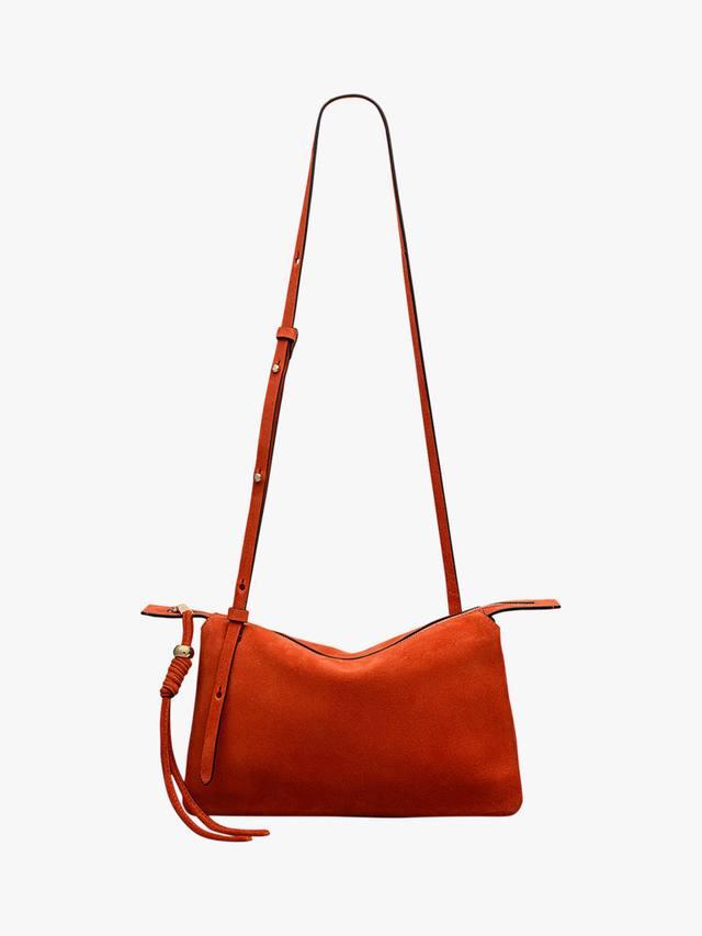 

Сумка кросс-боди Romilly из замши среднего размера Radley, Flame