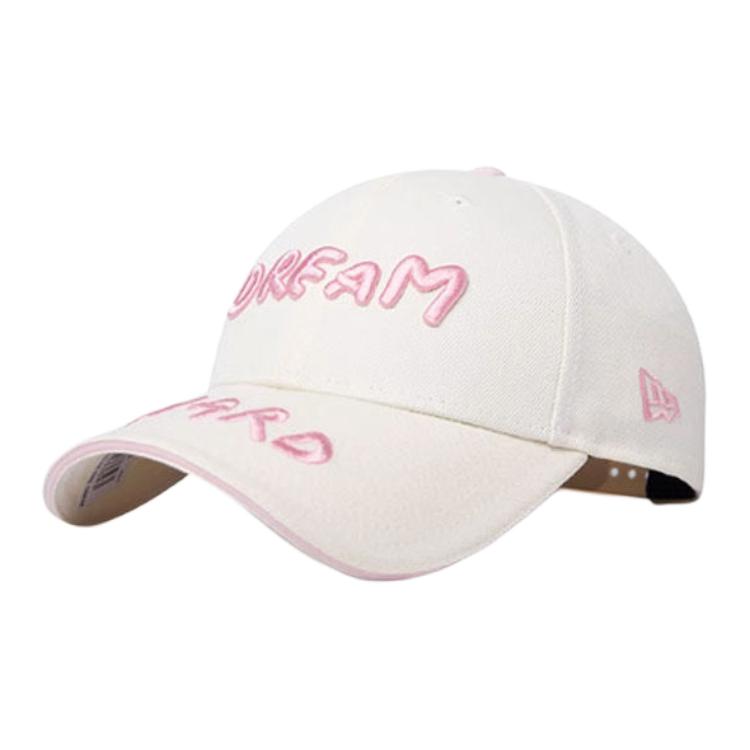

New Era Бейсболка из полиэстера унисекс белая, White