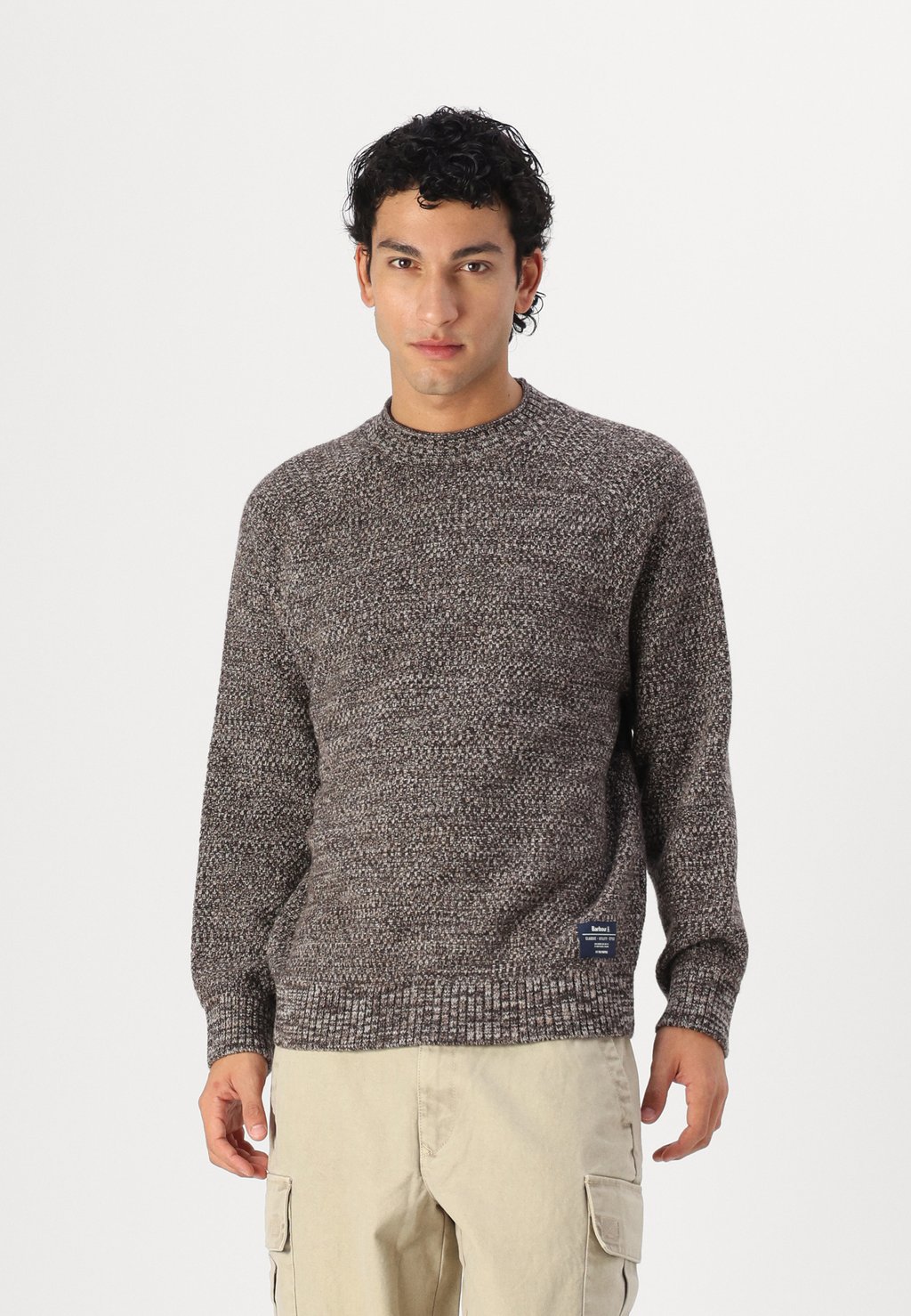 

Джемпер STAITHES RELAXED FIT CREW NECK Barbour, темно-коричневый