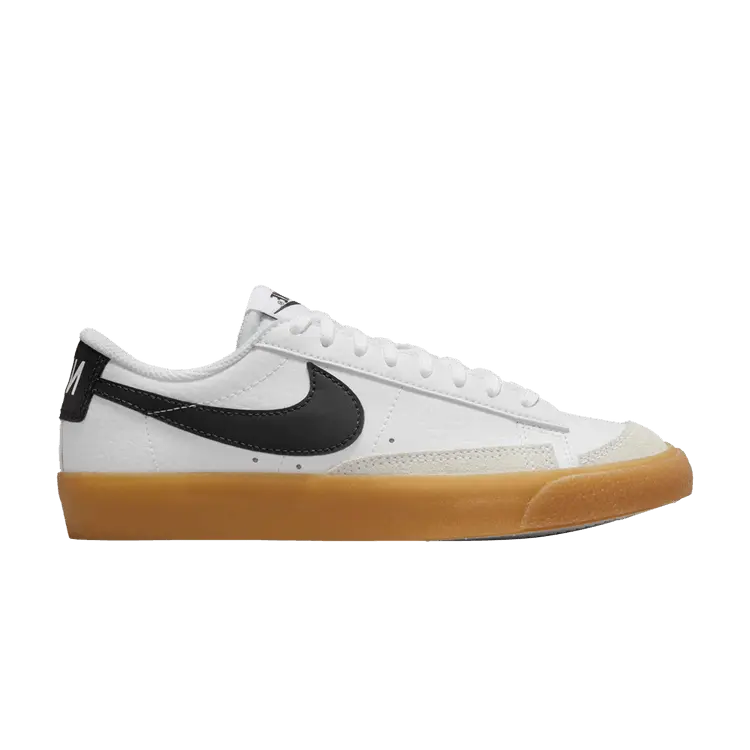 

Кроссовки Nike Blazer Low 77 GSWhite Anthracite Gum, белый