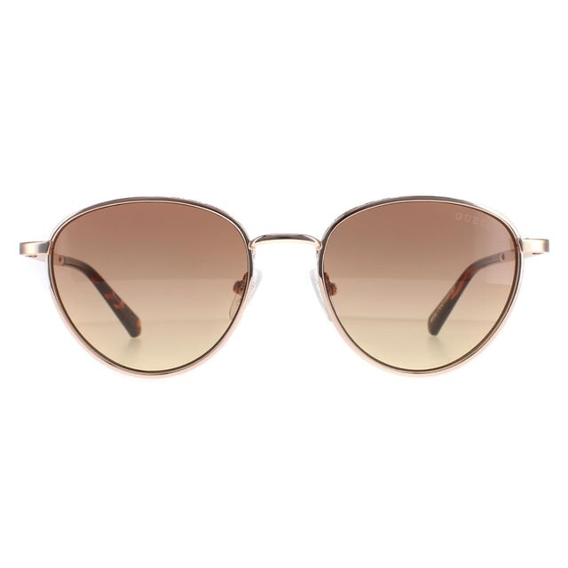 

Круглая женская коричневая с градиентом gu5205 Guess, желтый