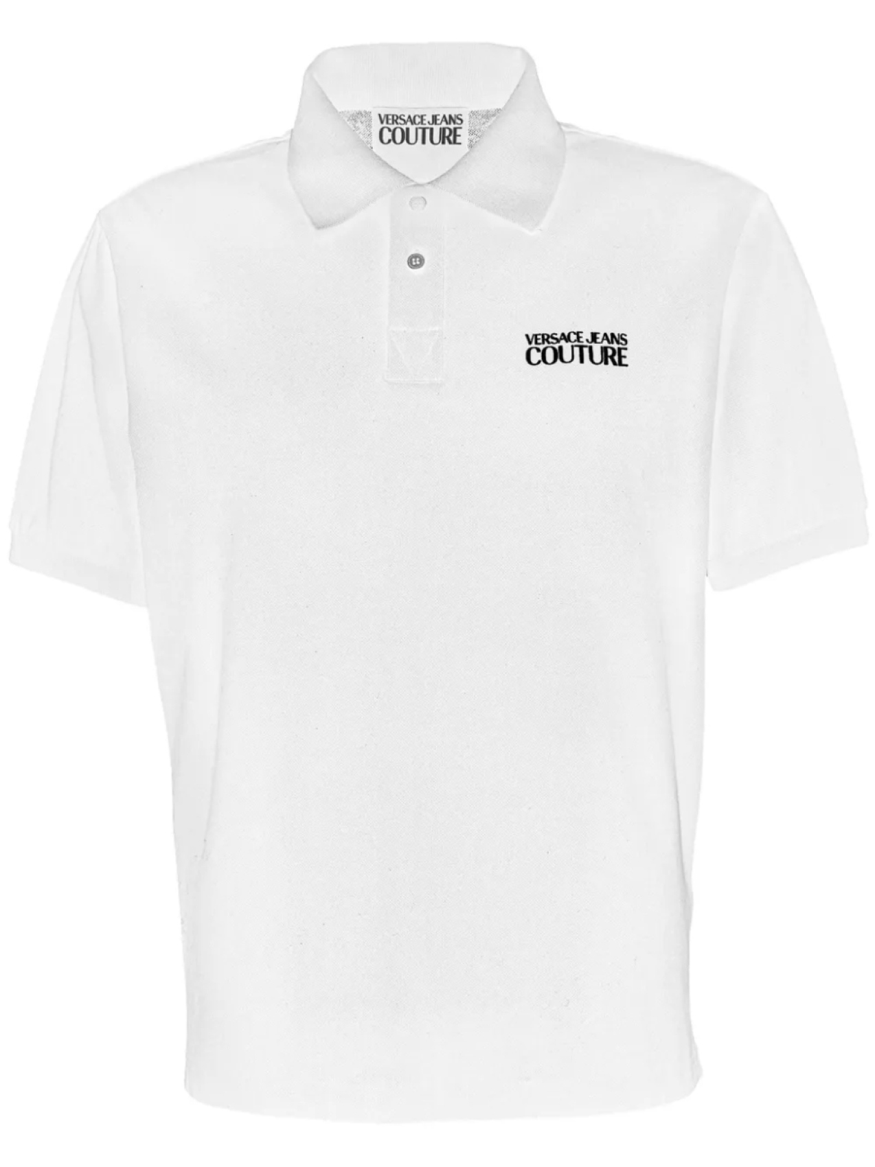 

Versace Jeans Couture рубашка поло с логотипом, белый