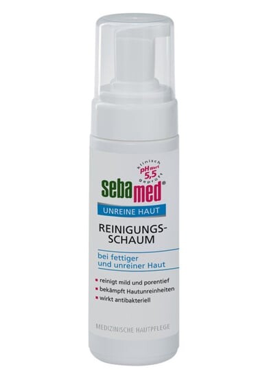 

Очищающая пенка для лица, 150 мл Sebamed, Clear Face