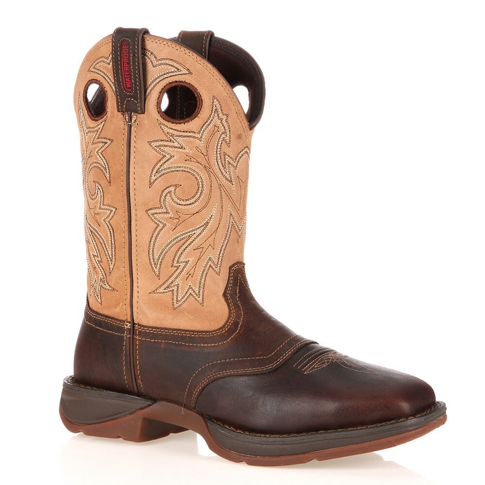 

Мужские ботинки Durango Rebel Saddle Up 11 в стиле Western, цвет Brown Tan