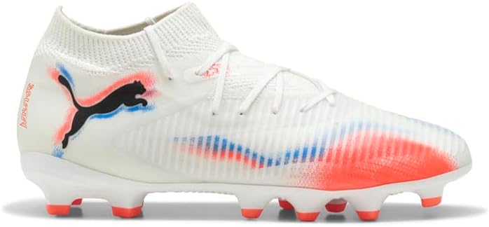 

Футбольные бутсы Puma Future 8 Pro для детей и подростков, искусственная трава, жесткое покрытие (младший/старший ребенок), белый/черный/красный