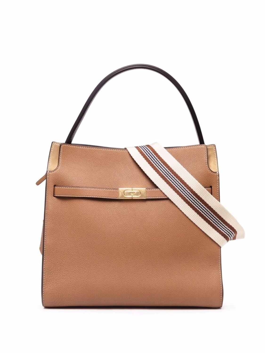 

Tory Burch сумка-тоут Lee Radziwill Double, коричневый