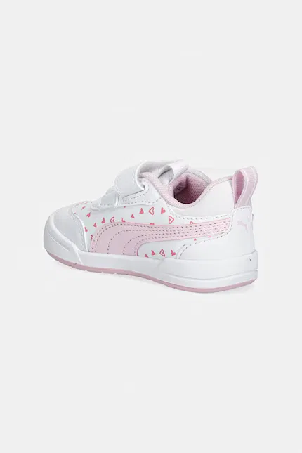 Кроссовки детские с принтом Multiflex 2 Hearty V In Puma, белый — фото 3