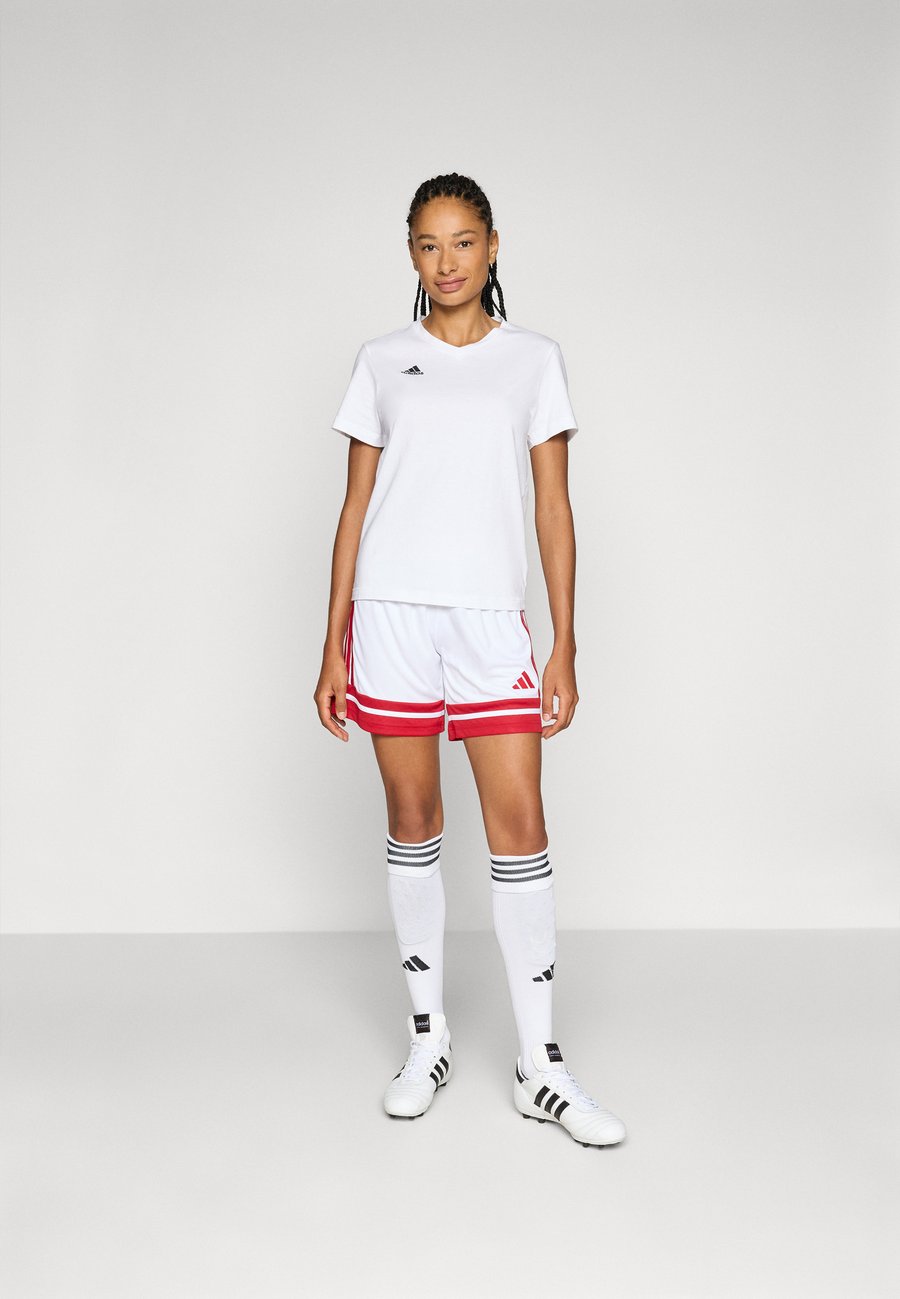 Спортивные шорты Adidas Performance SQUADRA25 SHORTS WOMEN, White/Team Power Red /White — фото 2