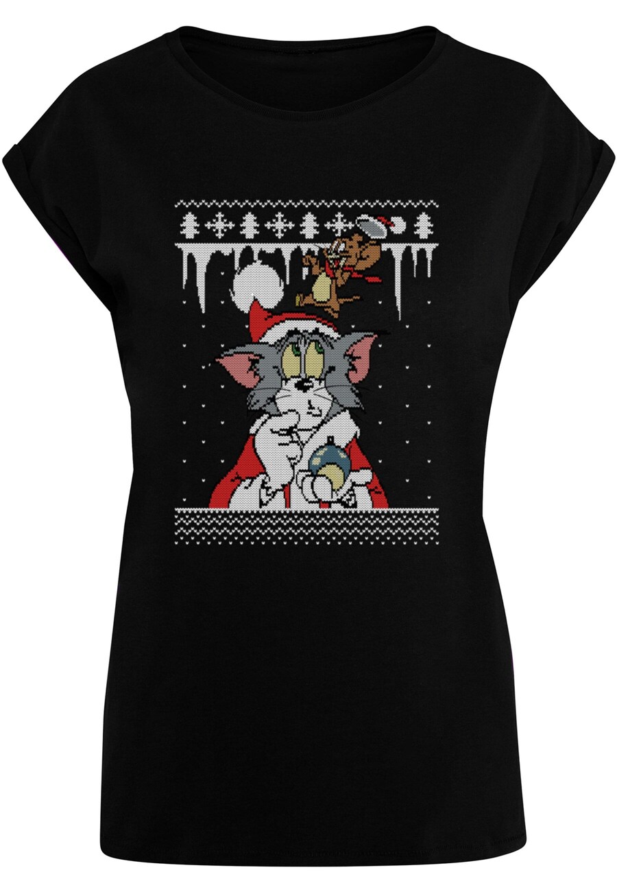 

Футболка ABSOLUTE CULT Shirt Tom And Jerry - Fair Isle, черный