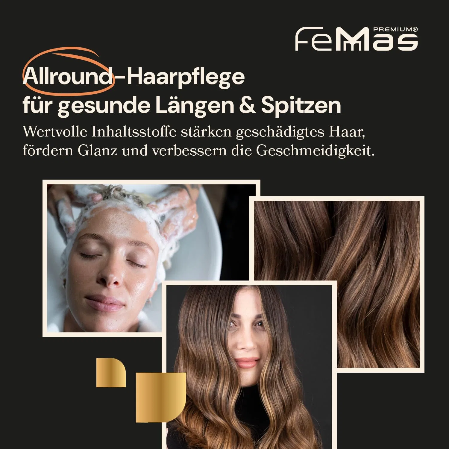 Шампунь FemMas Argan & Keratin с растительными маслами и протеинами, 1000 мл Femmas, Shampoo. — фото 3