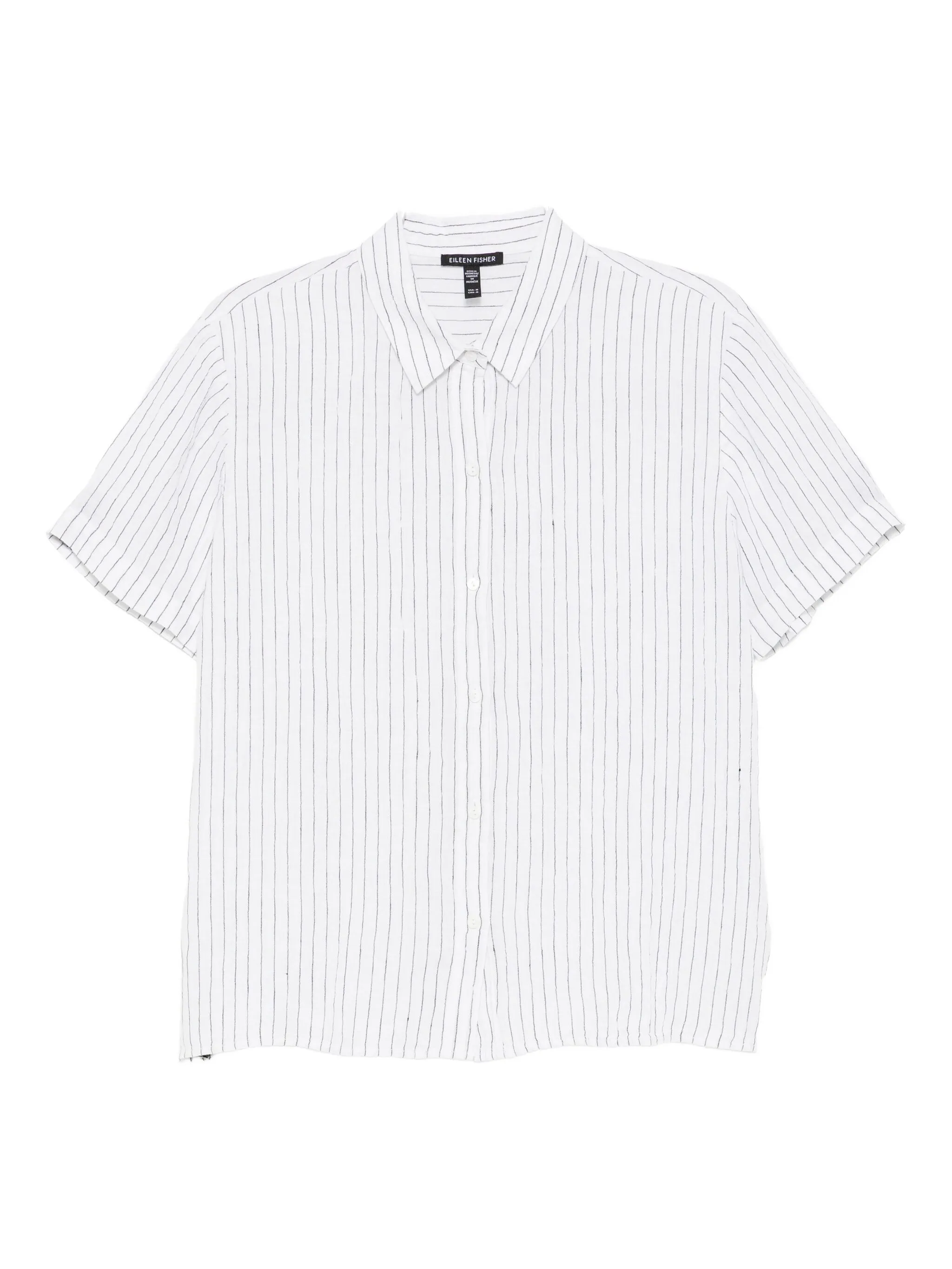 

Рубашка с короткими рукавами Eileen Fisher, белый