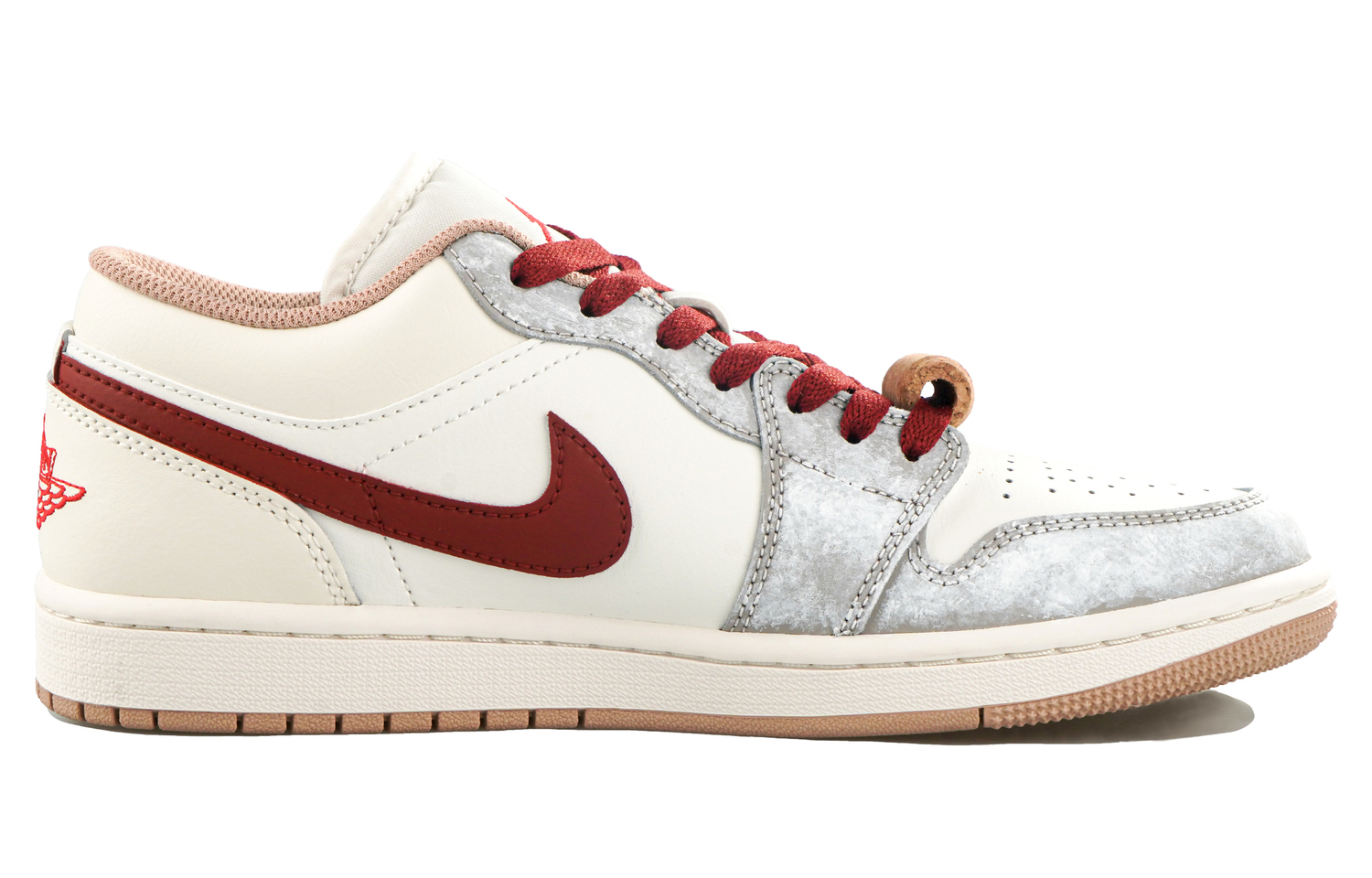 Jordan Кроссовки Air 1 Vintage мужские низкие бежевые — фото 4