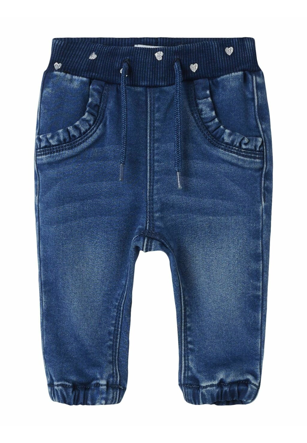 

Зауженные джинсы REGULAR FIT Name it, синий деним