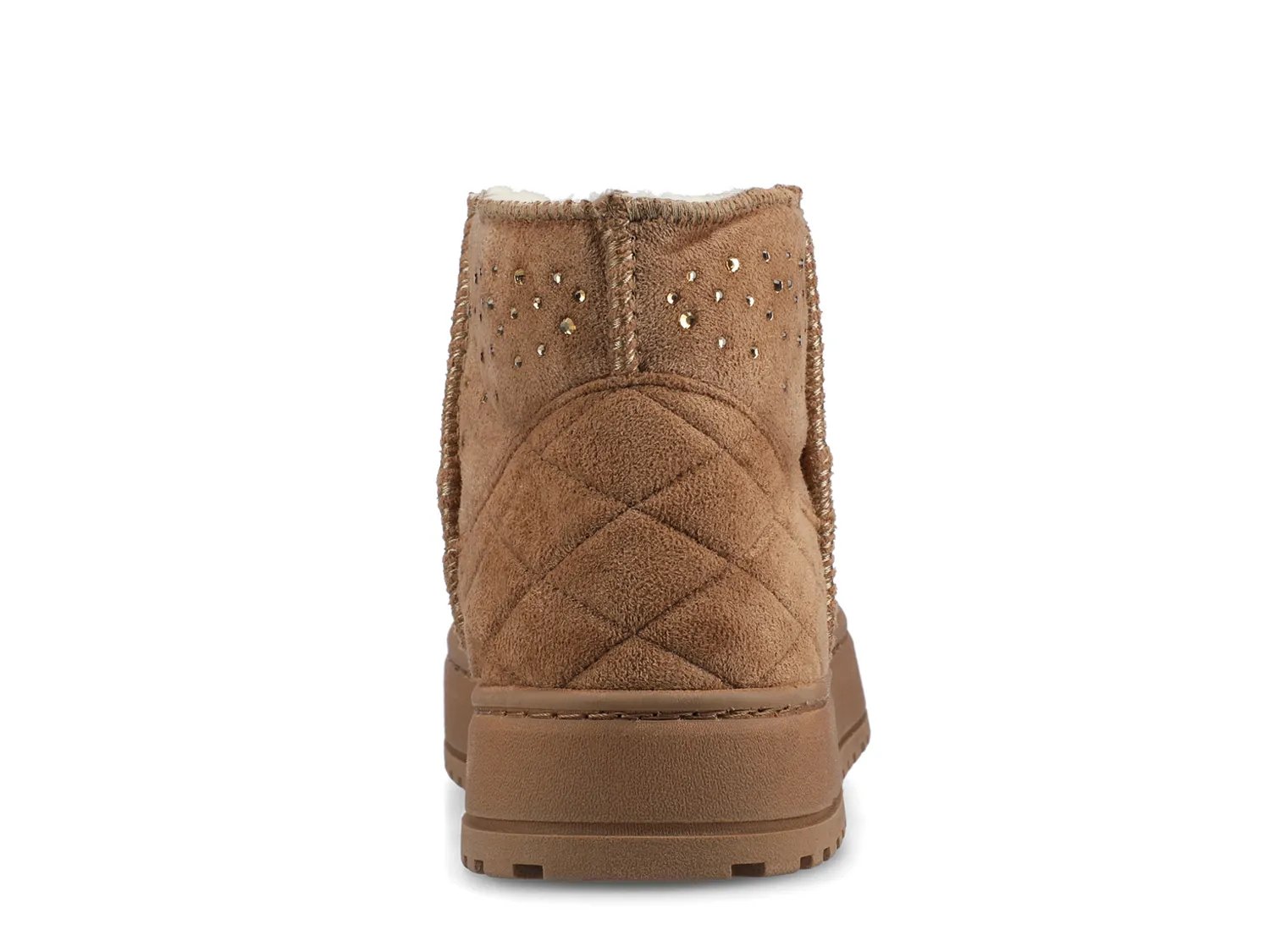 Тапочки Journee Tarla Bootie Slipper - Women's, светло-коричневый — фото 4
