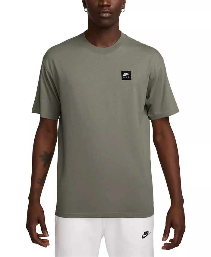 

Мужская спортивная футболка Max90 свободного кроя с принтом Nike, зеленый