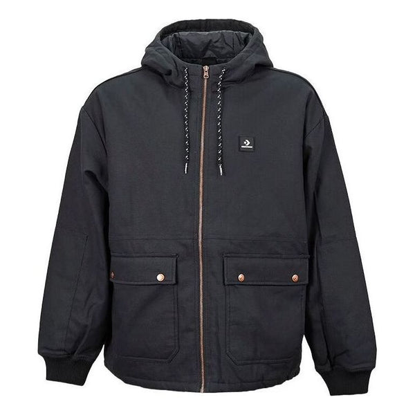 

Куртка transition padded jacket 'black' Converse, черный