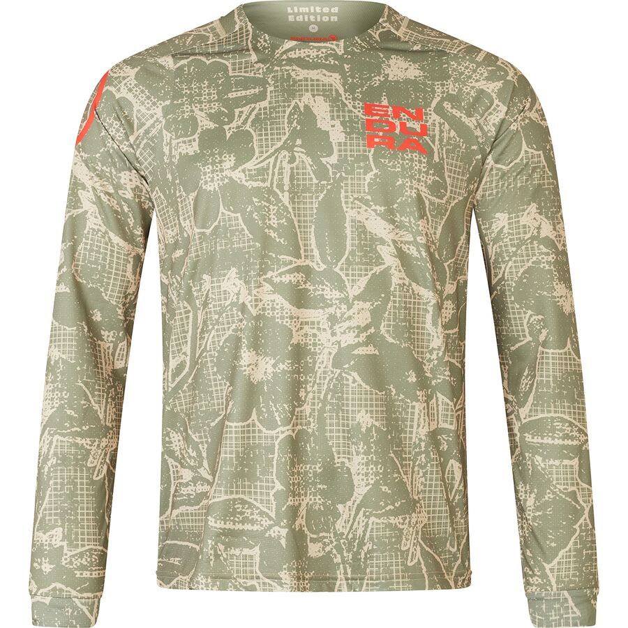 

Футболка Endura Grid Floral Printed Long-Sleeve Endura, Tweed Green