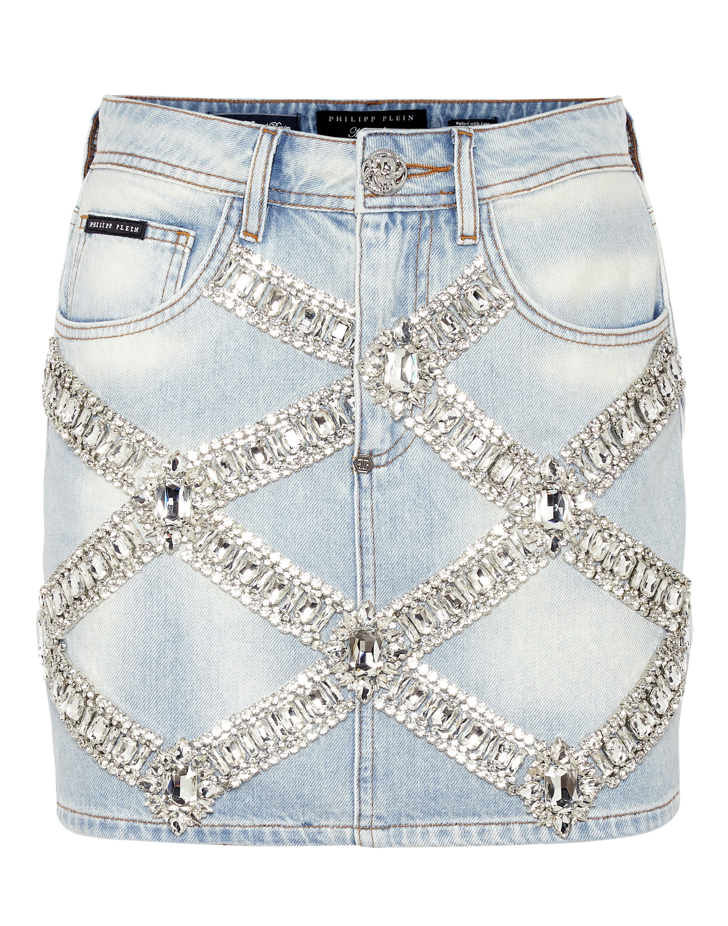 

Юбка женская PHILIPP PLEIN, цвет ice cube
