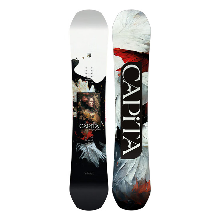 

Capita Сноуборд унисекс Flat Base Park Freestyle SUPER DOA Bird Board, 139 см
