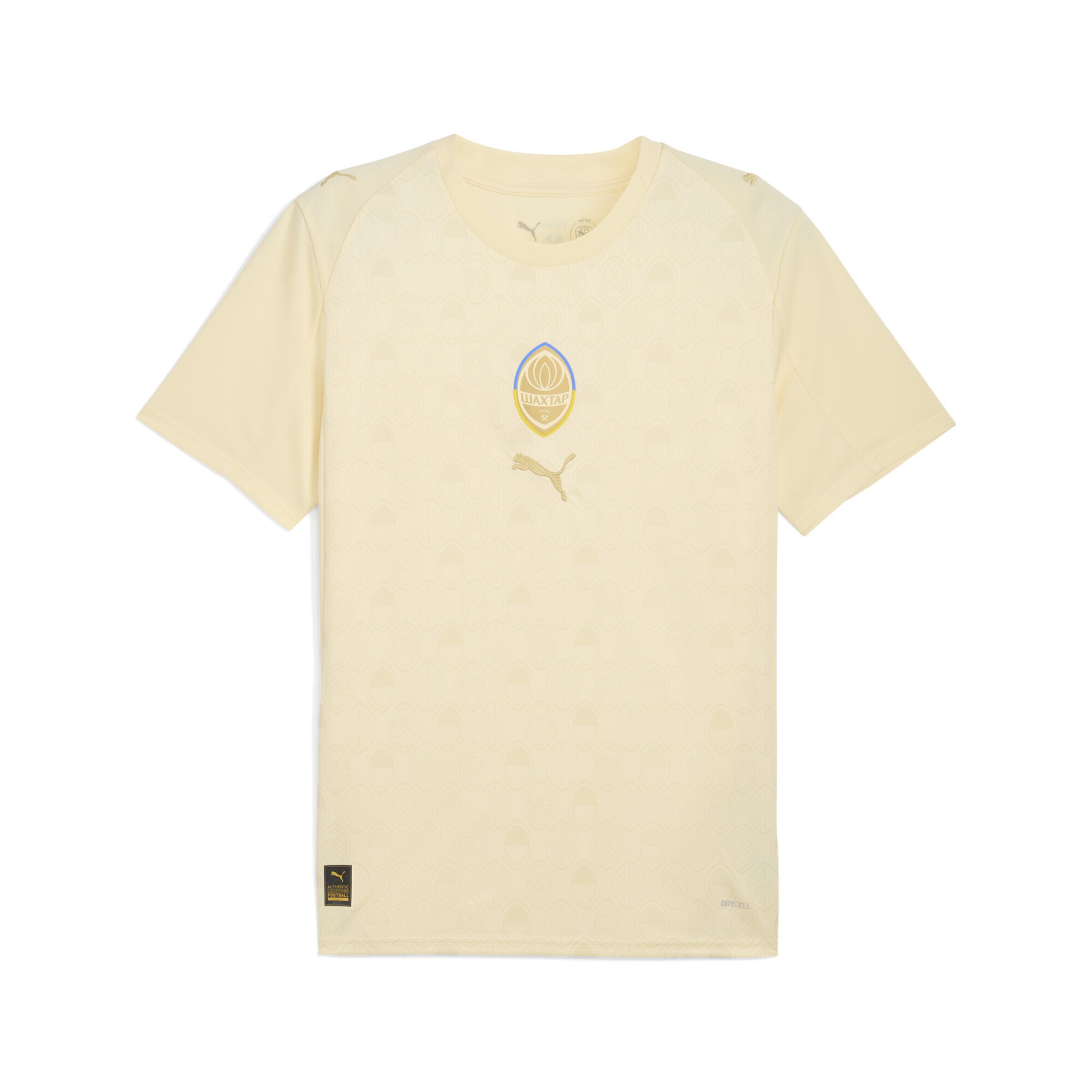 

PUMA Джерси 'FC Shakhtar Donetsk 25/26' в пастельно-желтом цвете