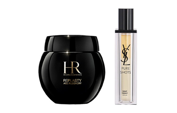 

HELENA RUBINSTEIN Черный крем-бандаж 50мл + Night Queen сыворотка 30мл комбо