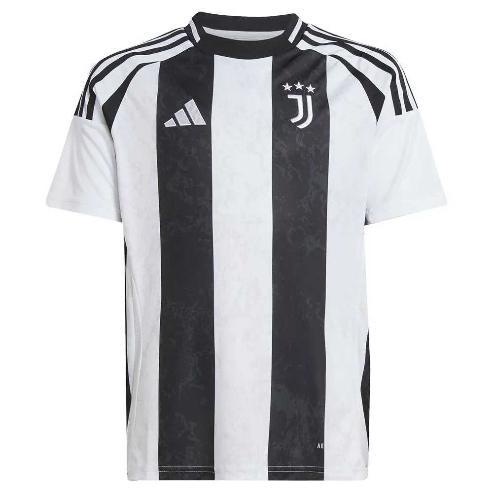 Футболка с коротким рукавом adidas Juventus 24/25 home junior, черный — фото 3