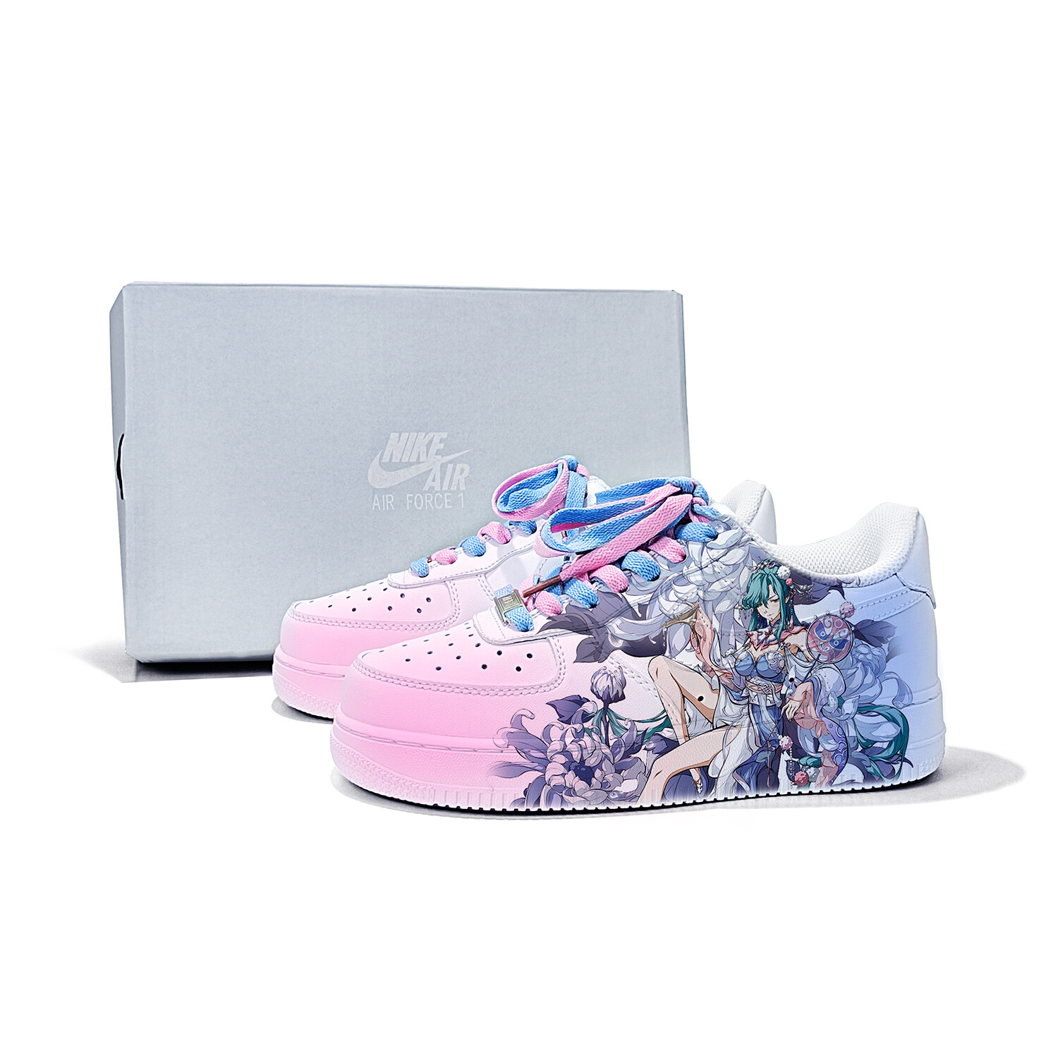 

Кроссовки Nike Air Force 1 Skateboarding Shoes Women's Low-top, белый
