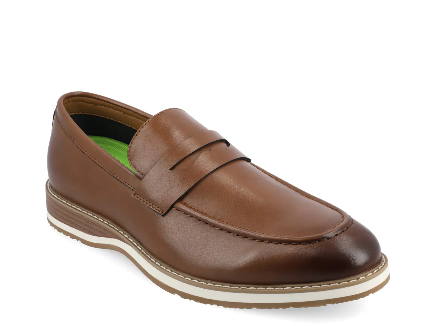 

Лоферы Kahlil Penny Loafer Vance Co., цвет cognac