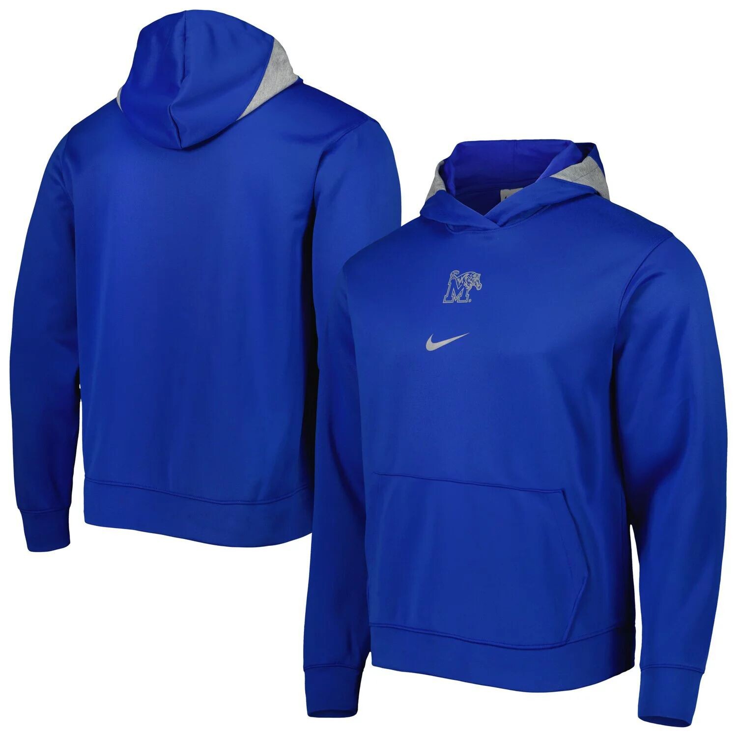 

Мужской пуловер с капюшоном Royal Memphis Tigers Spotlight Performance Nike