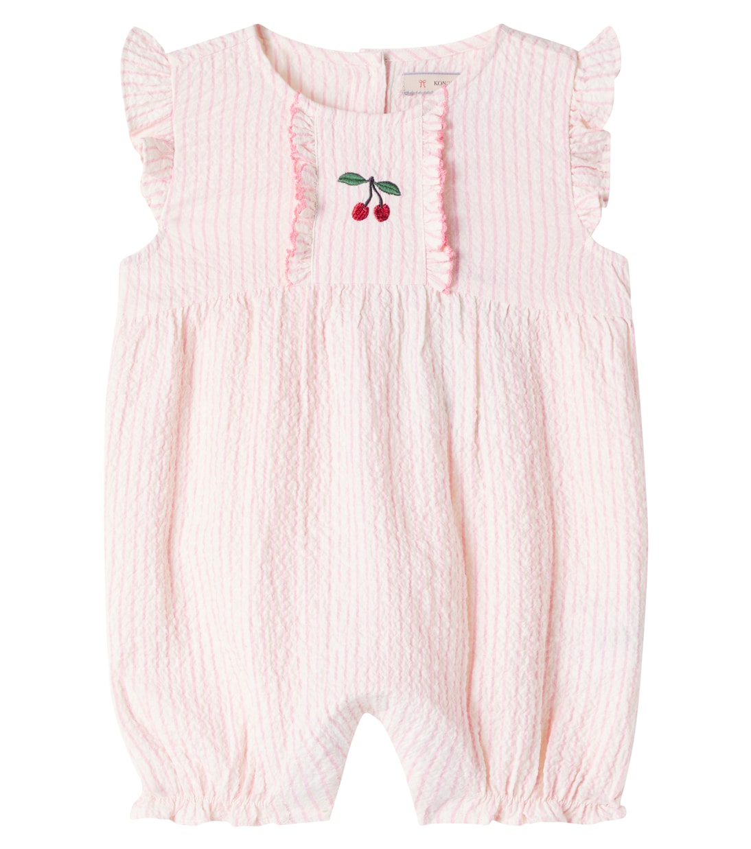 

Комбинезон из хлопка с вышивкой Baby Ellie Konges Sløjd, Peony Stripe