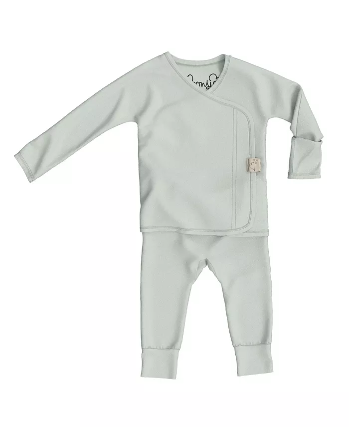 

Baby Bonsie Skin to Skin для мальчика, без ножек Bonsie Baby, зеленый